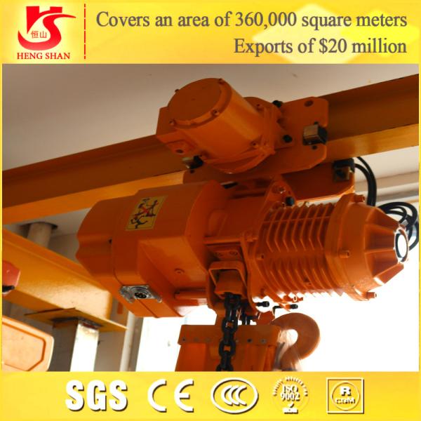 Buy cheap Electric Chain Hoist, Hoist with Traveling Trolley from wholesalers