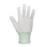 Buy cheap 13 Gauge Carbon Fiber Esd Hand Gloves Anti - Static PU Top Fit Coated Finger ESD Gloves from wholesalers