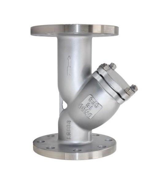 Buy cheap Cast Duplex Stainless Steel Flanged Ends Y Type Strainer Customized for Water Treatment from wholesalers