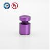 Buy cheap Aluminum Purple Sign Standoff Adjustable For Acrylic Panel / Grass from wholesalers