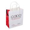 Buy cheap Custom Printed White Kraft Paper Shopping Bags With Twisted Paper Handle from wholesalers