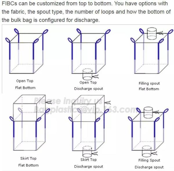 Agricultural Big Size PP Woven Bulk Bag For Corn,PP woven big bag/ton bag/bulk