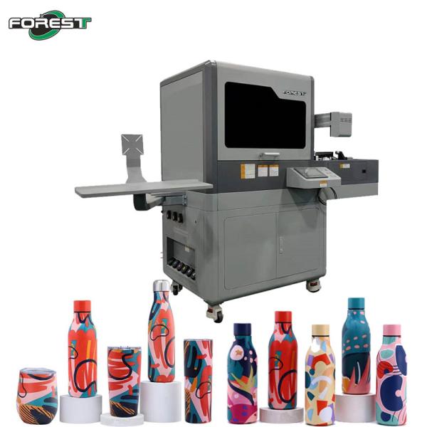 Buy cheap 360 Degrees Cylinder Bottle Inkjet Printer Seamless With Double Station from wholesalers