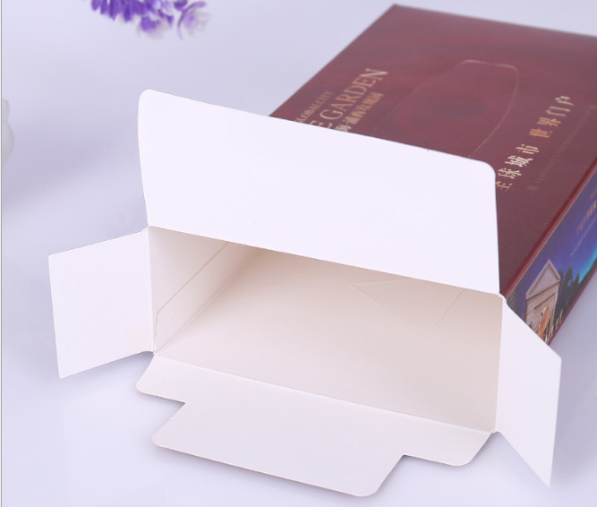 Manufacturers make customized flip carton gift box, cosmetics craft carton packaging, gift jewelry box can printed logo