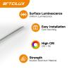 Buy cheap Indoor Surface Mounted Cabinet Strip Light Bathroom Mirror LED Strip Lighting Source from wholesalers