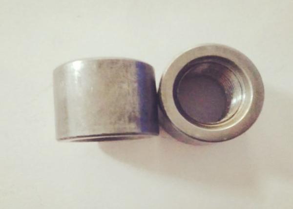 Buy cheap Short M20 X 1.25 Round Coupling Nut Untreated Finishing Non Standard Fastener from wholesalers