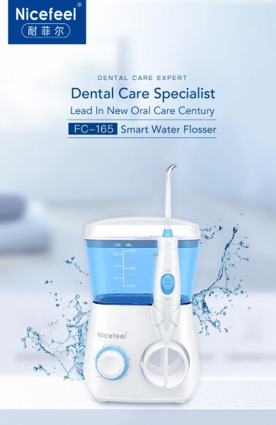 Buy cheap Pressure 30-120psi Countertop Water Flosser IPX4 Waterproof With 7 Nozzles from wholesalers