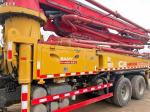 Shandeka chassis above the 16 year trinity pump car concrete pump truck with