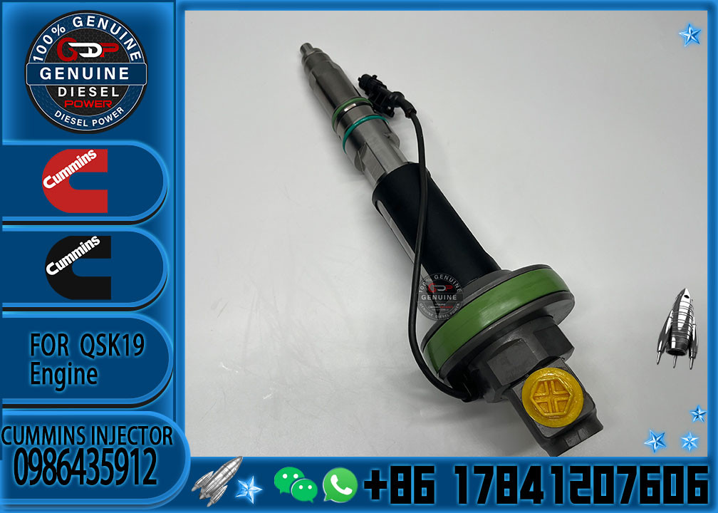 Quality New CUMMINS QSK19 QSK38 QSK50 Engine Diesel Fuel Injector 0986435912