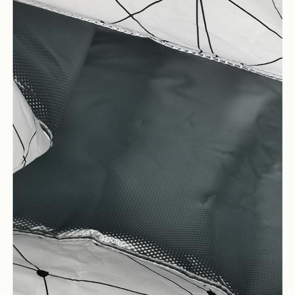 Rectangular Tyvek Backpack Diaper Storage Bag insulated Food Organization Solution