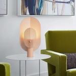 Nordic post-modern minimalist grid wrought iron living room Filter Table Lamp