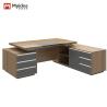 Buy cheap Walnut Color Modern Manager Office Desk Commercial Furniture Support customization from wholesalers