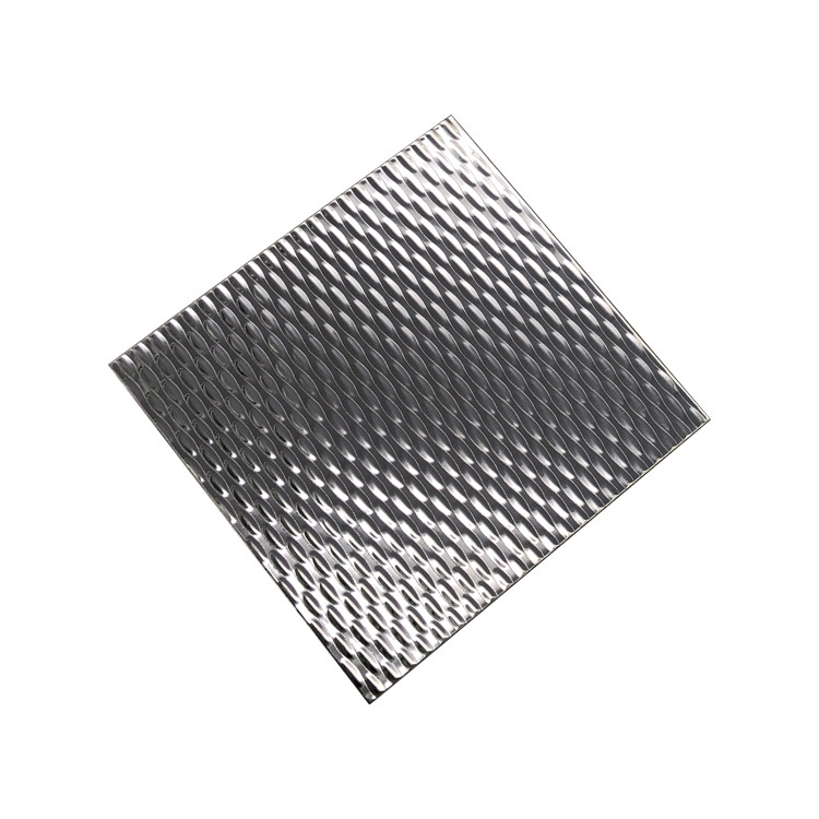AISI 430 Metal Stamped Stainless Steel Sheet For Ceiling And Wall Panel Decoration