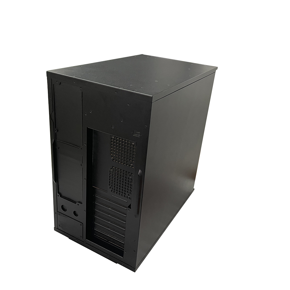 Black Case Sheet Metal Chassis Shell Custom High Quality Gaming All OEM Sheet Metal Fabrication Services Customized Size