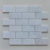 Buy cheap Large Decorative Marble Mosaic Subway Tile Beveled Mesh For Tea Room from wholesalers