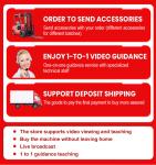 2 Meters Lifting Height Portable Electric Forklifts 4.5t Four-Wheel-Drive Off