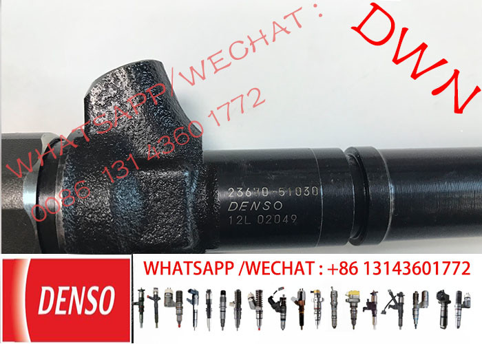 GENUINE original DENSO Injector new number 095000-9780 095000-7711 For Toyota Land Cruiser 200 V8 1VD-FTV 23670-51030