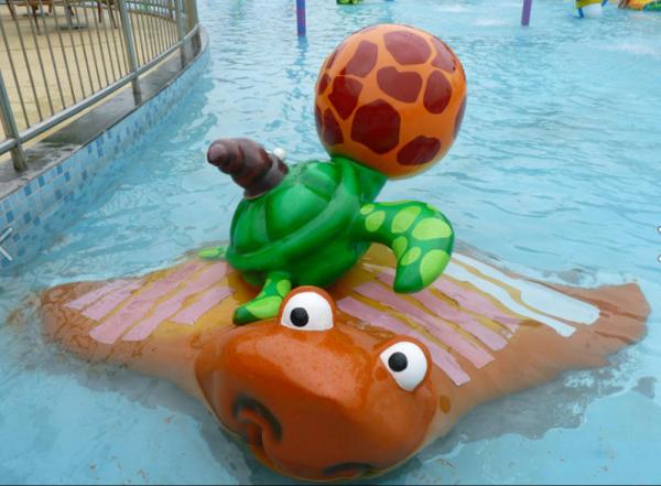 Buy cheap Fiberglass Water Splash For Kids Aqua Park Swimming Pool Kids Water Park Equipment​ from wholesalers