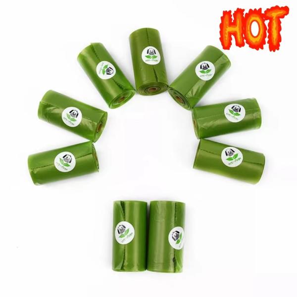 Buy cheap Amazon Hot Sale Compostable Convenient Refill Eco-friendly Sturdy Plastic Pet Poop Bag For Pet Dog from wholesalers