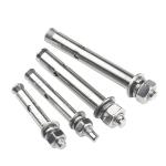 Corrosion Resistance Expansion Anchor Bolt 40mm - 300mm Hex Bolt Sleeve Anchor