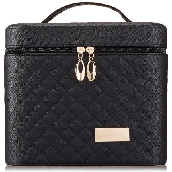 Buy cheap Women PU Leather Makeup Train Case With Mirror from wholesalers