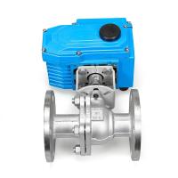 Buy cheap OEM Electric Motorized Butterfly Valve Flange Type 10 Year Warranty product