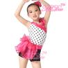 Buy cheap Children'S Dance Costumes Black Polka Dots Top Biketard Ballet Dance Costume from wholesalers