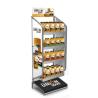 Buy cheap 4 Tier Metal Display Stands Engine Oil Metal Car Accessories Display Rack Lubricant Oil from wholesalers
