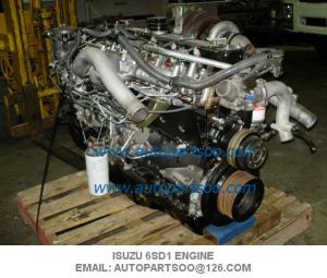 China Isuzu 6SD1 Engine Assy Used Japanese Engine 6WG1 6HK1 6HK1T 6RB1 6SD1 6BG1 6BG1T 6BD1  Diesel Engine on sale