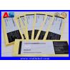 Buy cheap Custom 30ml Vial Labels Brushed Aluminum Foil Printing For Pharma Grade Peptide pharmacy labels stickers from wholesalers