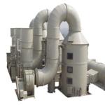 After Service Online support Dust Scrubber Tower Spray Washing Tower For Exhaust