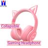 Buy cheap Super Bass Stereo Gaming Headset Pinky Bluetooth Game Over Ear Cat With Mic 40mm Drives from wholesalers