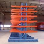 Tailored Steel Barrel Cantilever Warehouse Racks Heavy Duty Color Powder Coated
