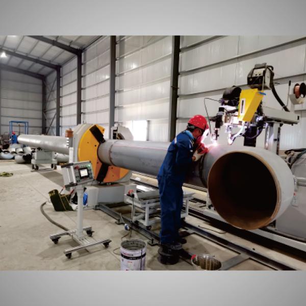 Buy cheap Open Headstock Pipe Spool Welding Station High Efficiency Pipe Welding System from wholesalers