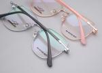 Classic Retro Colorful Full Frame Metal Glasses Acetate Optical