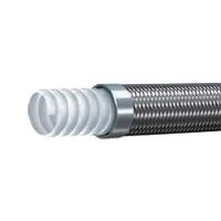 Buy cheap 345PSI Stainless Steel Corrugated Hose , PTFE 2 Inch Corrugated Tubing product