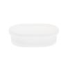 Buy cheap Glass Hotel Home Bath Countertop Set Sustainable Frosted White Vintage from wholesalers