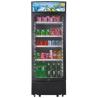 Buy cheap 530L New Design Single Glass Door ABS Inner Saving-engergy Fan Cooling Display Fridge / Beer Cooler / Beverage Showcase from wholesalers