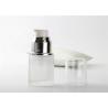 Buy cheap 30ml Frosted Glass Lotion Bottles Empty Vacuum Pump Airless Bottles for alcohol disinfection from wholesalers
