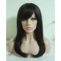Buy cheap Stock Synthetic Lace Front Wigs Heat Resistant Fiber Mono Wigs product