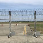 90cm CBT-65 Stainless Steel Concertina Razor Barbed Wire for Airport Protection