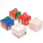 Candy Christmas Gift Paper Boxes Luxury Color Printing