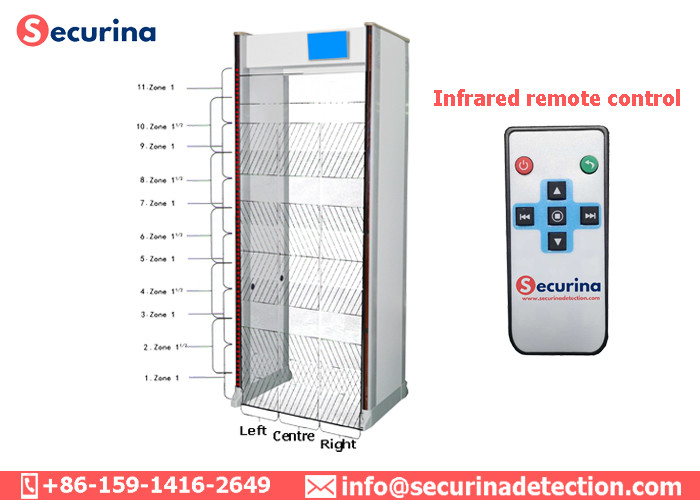 Outdoor Indoor IP65 Walk Through Body Scanner Security Archway Fireproof Frame