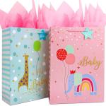 Stickers Colorful Cartoon Animal Candy Paper Gift Bag For Kids Birthday Baby