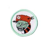 Twill 3D Embroidery Iron On Jean Patches Custom Sew On Badges