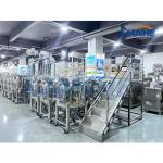 Steam Heating Vacuum Emulsifier Mixer Cosmetic Ointment Mixing Tank With