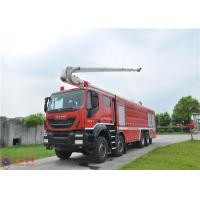 Buy cheap Heavy Duty 8 x 4 Driving Aerial Water Tower Fire Truck with 25m Working Height product