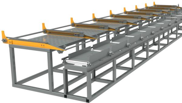 Buy cheap 50mm Rebar Shear Line CNC Automatic Cutting Machine 12m from wholesalers