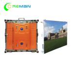 Rental P4 P5 Outdoor Full Color LED Screen 64x64 96x96 Brushed Aluminum Made