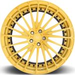 Gold Brush Spokes 2 Piece Forged Wheels For Mercedes Benz Glc 20inch Rotational